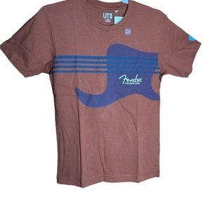 Fender Precision Bass Uniqlo T-Shirt Size XXS